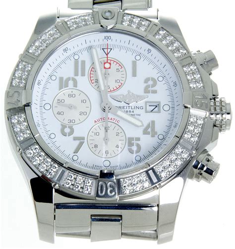 breitling avenger a13380|breitling super avenger with diamonds.